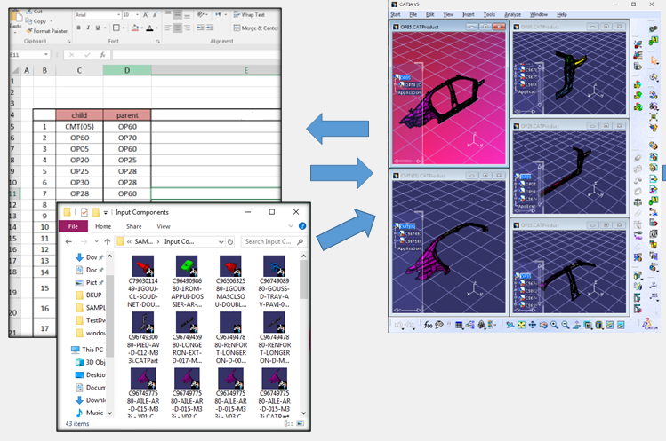 Read or Create CAD Files
